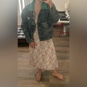 &other stories floral strappy dress